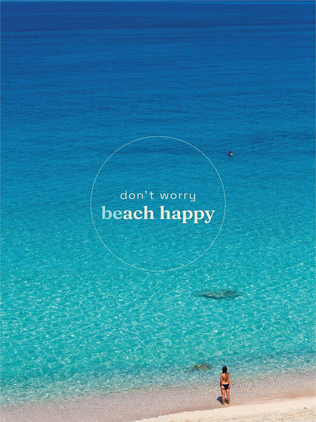 Don't worry beach happy - Poster