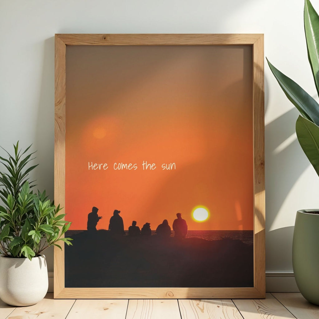 Here comes the sun - Αφίσα