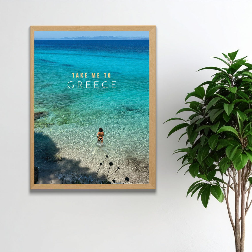 Take me to Greece - Poster