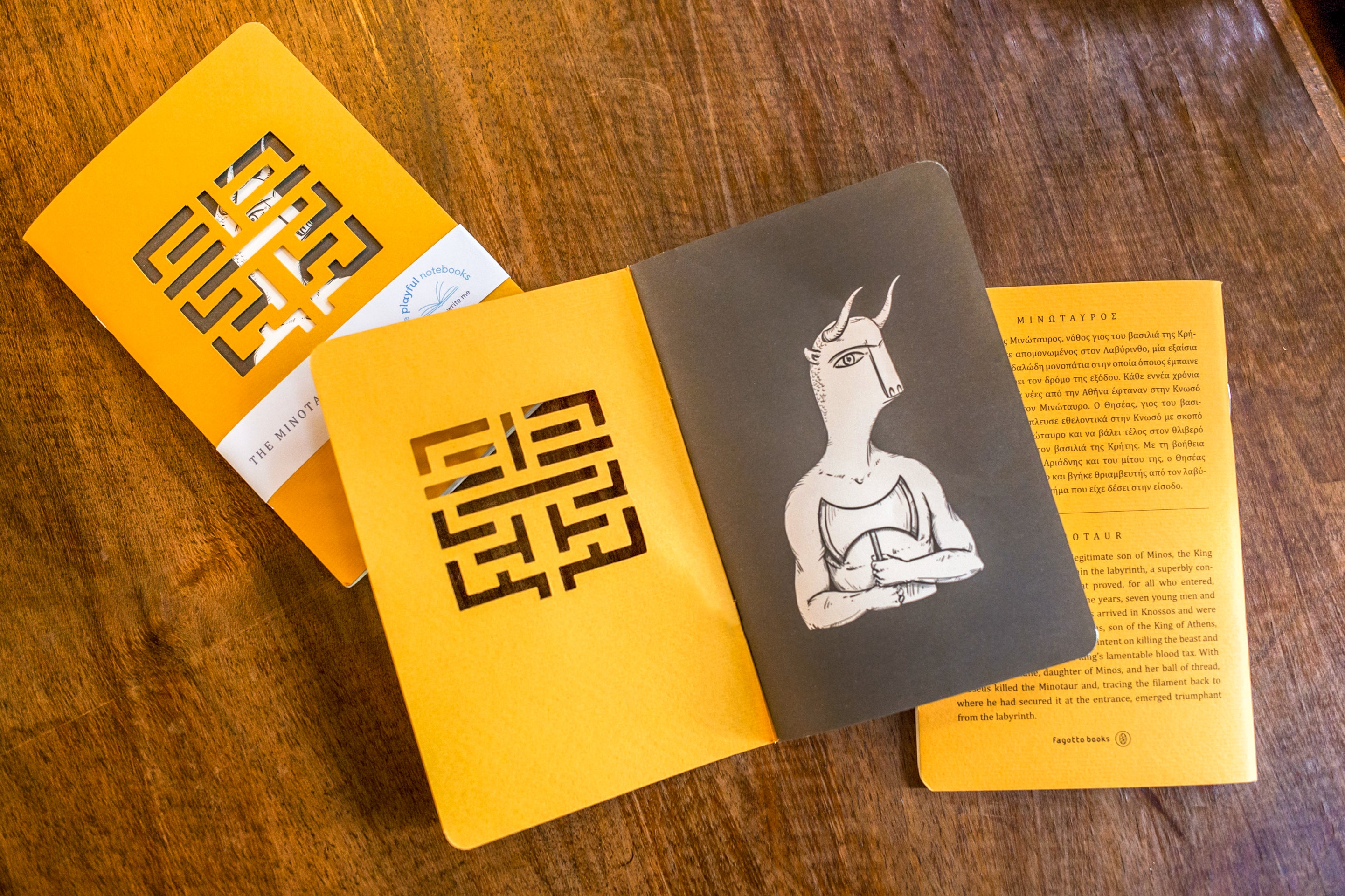 The Minotaur - The Playful Notebooks