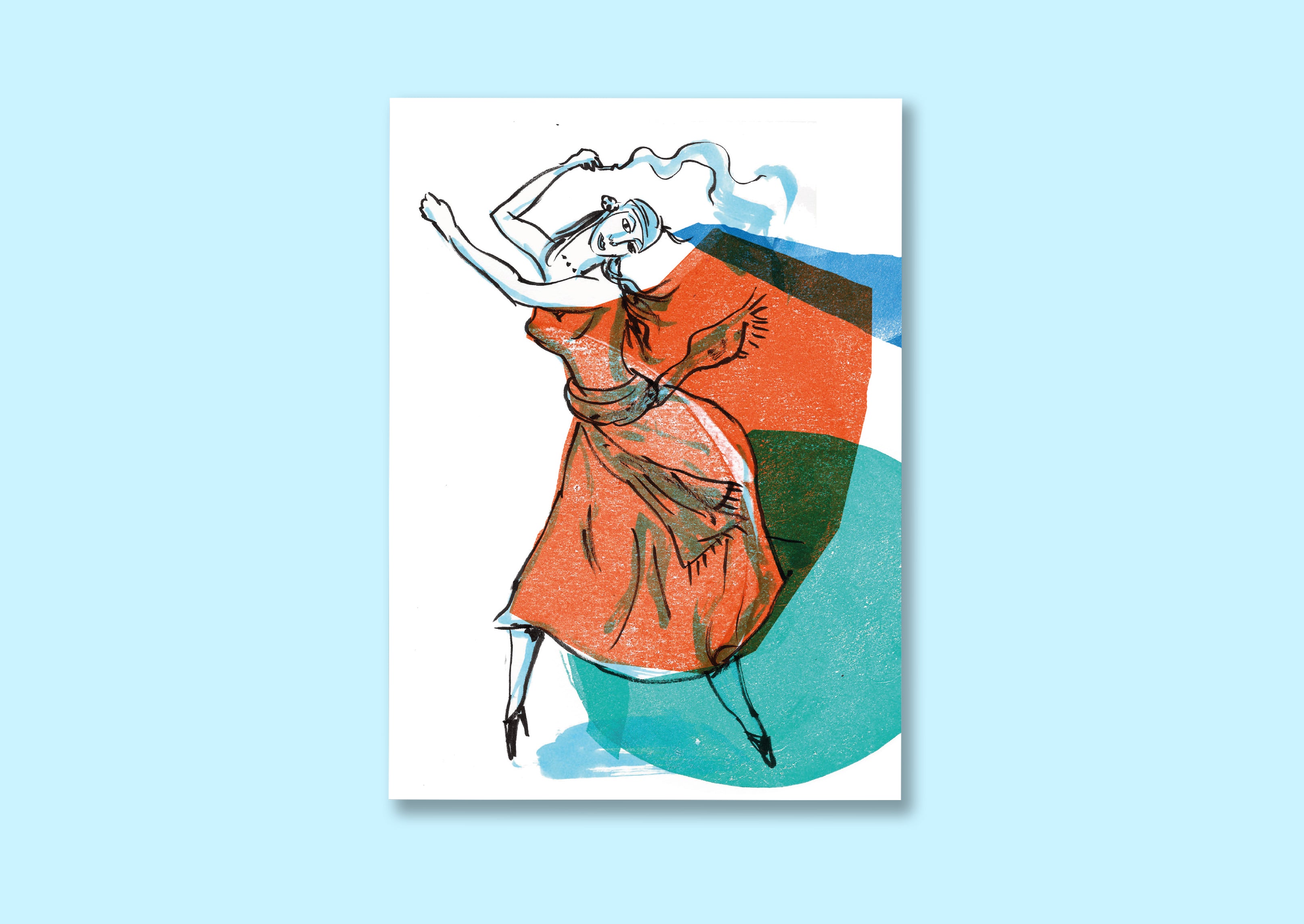The Gypsy - Post card