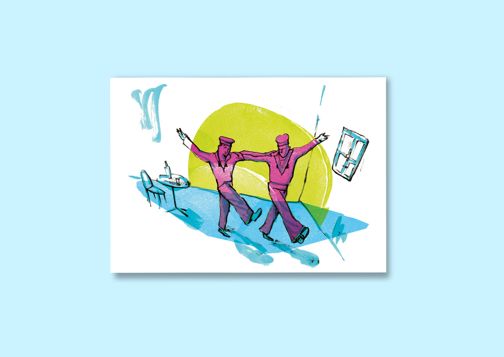The Sailors - Post card