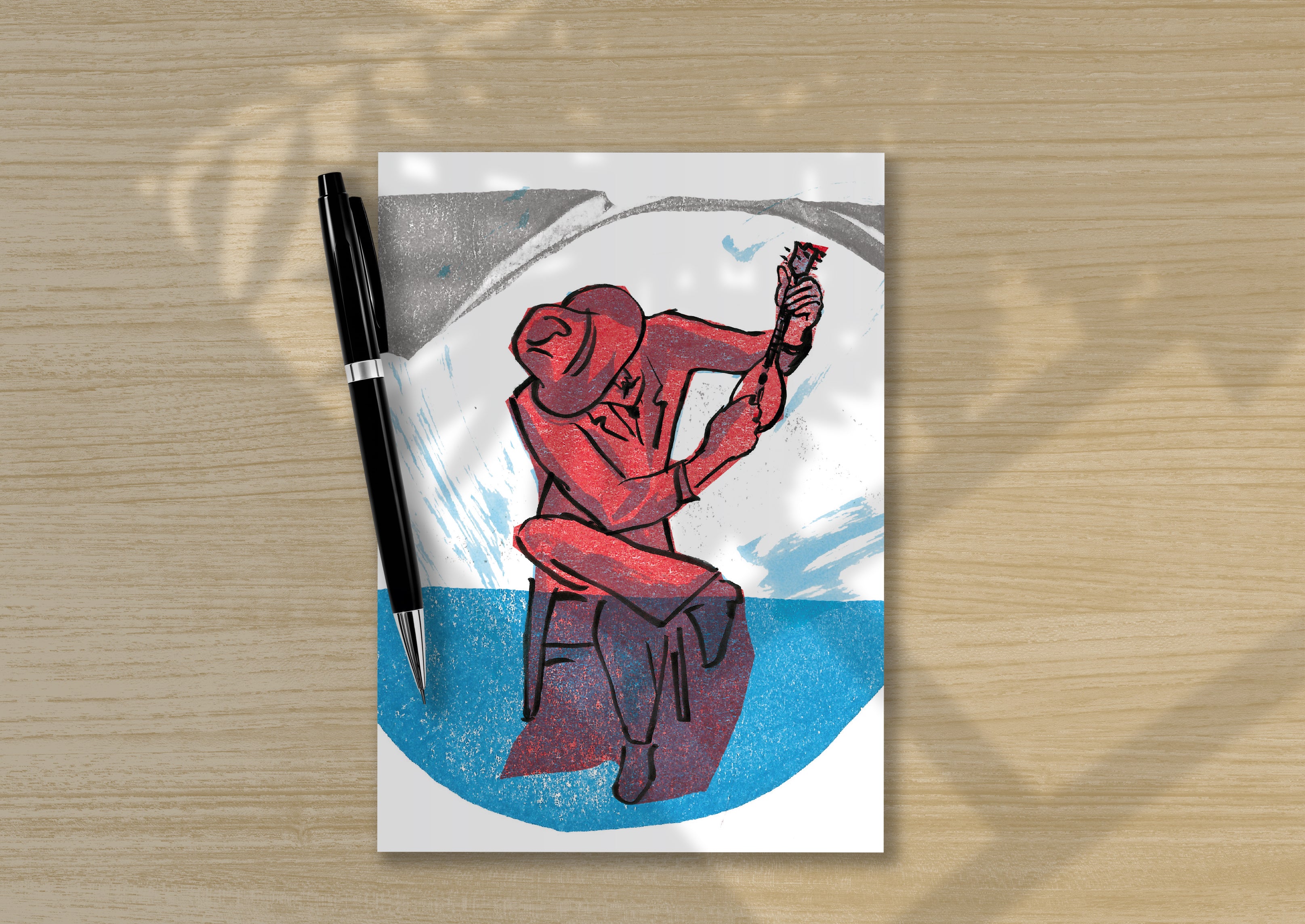 The Baglamadaki - Post card