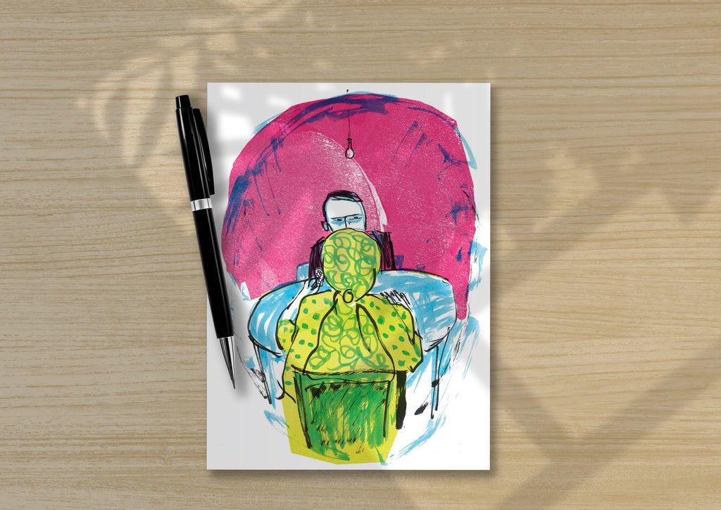 The Paperweight - Post card