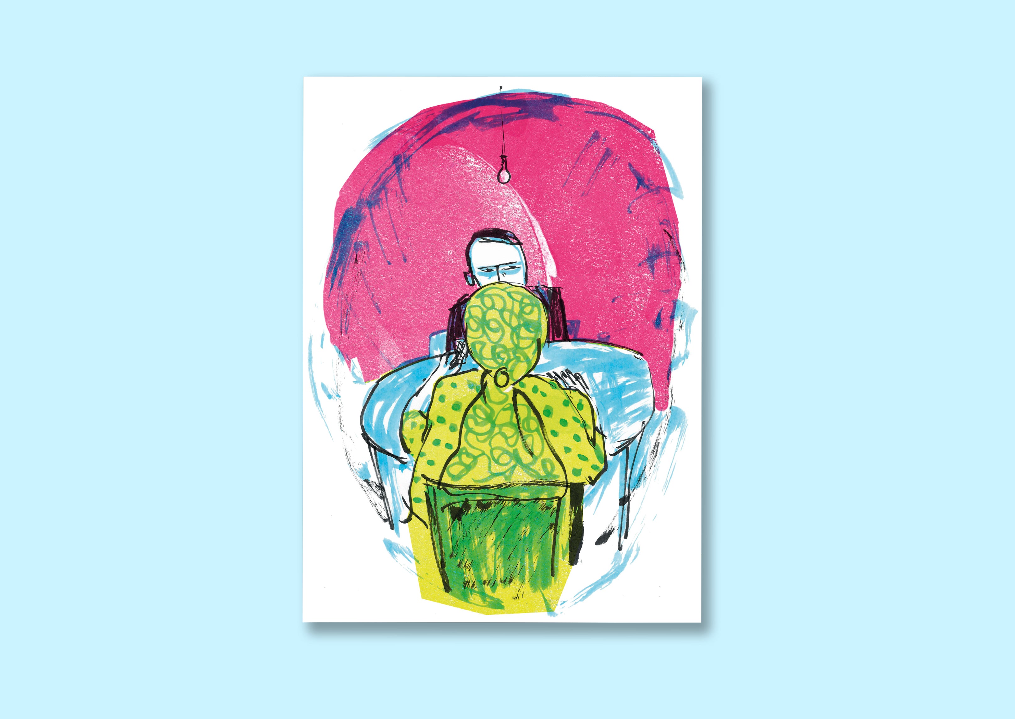 The Paperweight - Post card