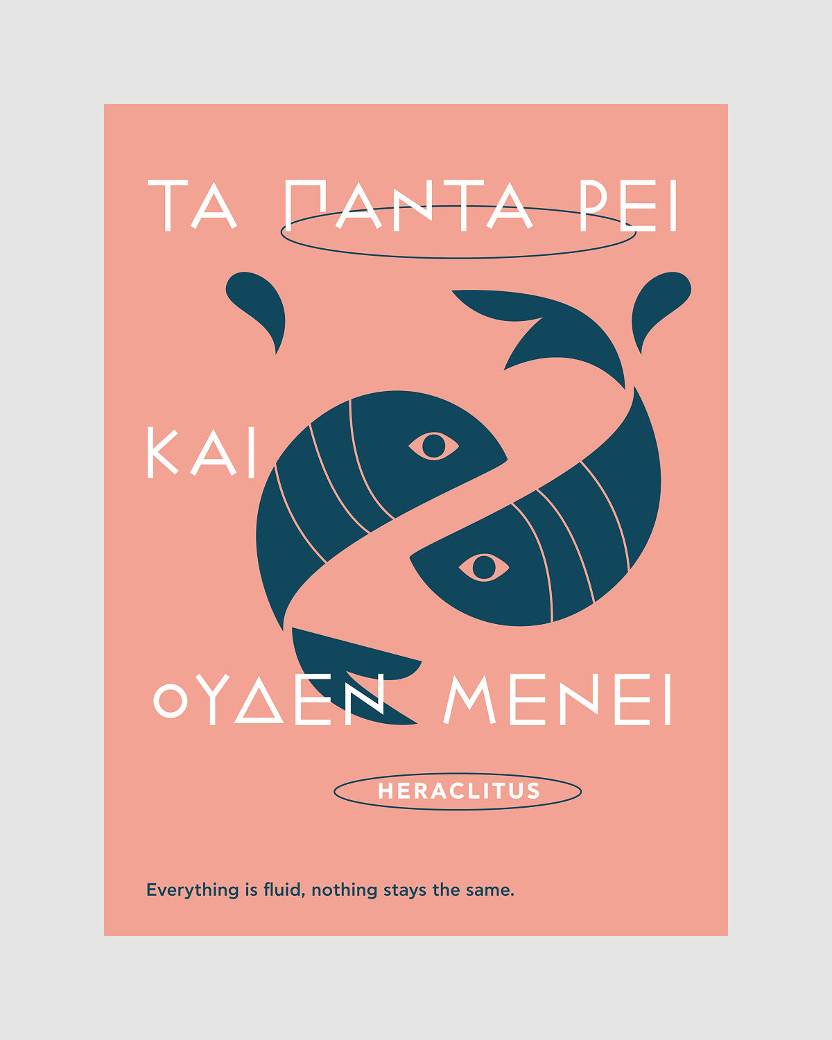 Ta panta rei kai ouden menei - Poster